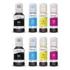 Kit com 8 Tinta 504 L4150 L4160 L6161 L6171 L4260 - ECOLOGYCPAINT