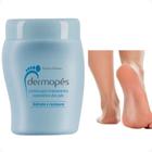 Kit Com 9 Dermopés Creme de Tratamento dos Pés Hidrata e Restaura Ressecamento Calos Asperezas Abelha Rainha 130g