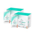 Kit com duas caixas Aminnu Central Nutrition 10g c/ 30 Sachês Tangerina