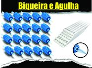 Kit Combo 20 Bico Biqueira Biqueiras Tatuagem Tattoo Com Agulha Electric Ink MG07