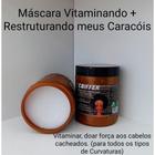 kit combo 3 unidades mascara caracois vitaminando e restruturando coiffer 500g