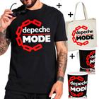 Kit Combo Camiseta Banda Depeche Mode + Sacola Ecobag + Caneca