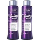 Kit Combo Máscara Matizadora Tonalizante Violine Roxo Veggue 2x500ml