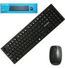 Kit Combo Teclado e Mouse Sem Fio Slim Sem Marca Multimídia Conexão Usb - Multilaser