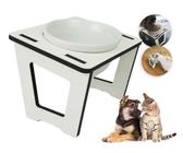 Kit Comedor PET c/ Tigela Porcelana 280ml MDF Formica Branca