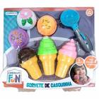 Kit Comidinha Infantil - Creative Fun - Sorvete de Casquinha - Multikids