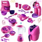 Kit Completa Cozinha Infantil 29 Pçs Brinquedo Faz De Conta comidinhas presente