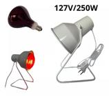 Kit Completo 110volts Aparelho Infravermelho C/ Lâmpada 250w