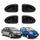 Kit Completo 4 Maçanetas Internas Megane Scenic 1997 a 2005