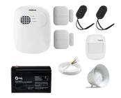 Kit Completo Central Alarme Intelbras Anm 24 Net New