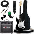 Kit Completo de Guitarra Giannini + Amplificador e Acessórios