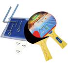 Kit Completo De Tênis De Mesa Ping Pong Luxo Klopf Cód 5031