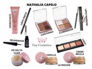 Kit Completo Maquiagem Nathalia Capelo 10 Produtos