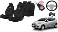 Kit Completo Palio '12-'18: Capas, Volante, Chaveiro - Fiat - Aero Print