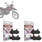 Kit Completo Pastilhas De Freio Diafrag - Shineray Explorer 150 2014 2015