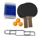 Kit Completo Ping Pong 2 Raquetes 1 Bolinha e Rede Pangue