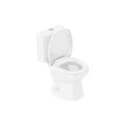 Kit Completo Thema Plus Bacia+ Caixa Acoplada+complementos Instalação E Assento Pp Branco - Incepa