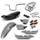 Kit Completo Titan 2000/04 (Kit Plástico / Banco / Guidão / Pisca / Manopla / Bagageiro / Retrovisor