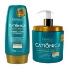 Kit Condicionador 200g e Mascara Catiônica 450g Forever Liss