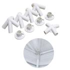 Kit Conectores Reposicao 9 Pecas para Tenda Gazebo 3x3 M Base e Topo Nautika