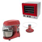 Kit Confeiteiro - Batedeira Bpel05premium + Forno Prp004 + Bailarina - 127v - Braesi