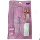 Kit Confeiteiro Para Bolo Com 7 Peças