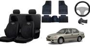 Kit Conforto para Corolla 98-03: Capas, Tapetes e Capa de Volante