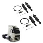 Kit Conjunto Bolsa Pneumatica Cab Volvo Fh 2004-2010 Es Tras