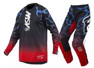 Kit Conjunto Calça + Camisa Asw Image Meta Trilha Motocross