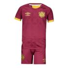 Kit Conjunto Camisa Infantil Sport Recife 2020 Vinho