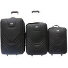 Kit Conjunto De 3 Malas De Viagem C/ Rodinhas Village - Importado Por 13.010.438.0001/00