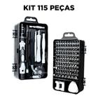 Kit Conjunto De Chaves 115 Em 1 Ferramenta Reparo Precisão - Correia Ecom