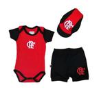 Kit Conjunto Flamengo Body Shorts e Boné Oficial