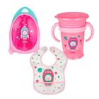 Kit Conjunto Refeição Infantil Introdução Alimentar Bebe