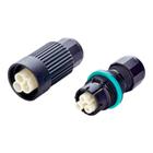 Kit Connector Plug Macho e Fêmea 3P 0,5-4,00MM IP68 Com chave