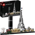 Kit construção Paris Skyline LEGO com torre Eiffel (649 peças)