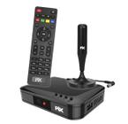 Kit Conversor Digital Isdb-t/ird Sc-1001 e Antena Digital Hdtv 5m Cabo 008-9500 - PIX