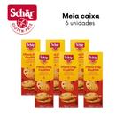KIT Cookie choco chip Dr. Schar 100g - Caixa com 6 unidades