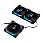 Kit Cooler Fan 3 Unidades Redragon By Lian Li, 120mm, RGB, Com Controladora, Preto - UFSL1203BSI