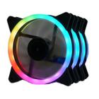 Kit Cooler Fan Redragon Gc-F011 Rgb 3X120Mm Para Gabinete