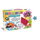 Kit Copia Desenhos 20 Desenhos Mais Giz De Cera Brinquedo