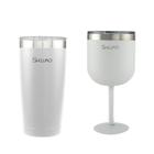 Kit Copo 600ML + Taça 530ML