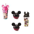 Kit Copos Minnie e Mickey orelhas e 2 potes com orelhas