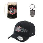 Kit Corinthians Boné Símbolos + Caneca+ Chaveiro - Oficial