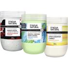 Kit corporal creme massagem citrus + pimenta negra + gel cafeina crioterapia