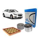 Kit Correia Dentada Filtro Cruze 1.8 16v 2011 2012 Ar Tensor