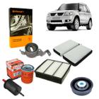 Kit Correia Dentada Pajero Tr4 Flex 2015 Filtro Tensor Polia - CONTITECH E GT