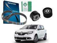 Kit correia dentada tensor dayco ina original renault sandero 1.6 16v 2014 a 2019