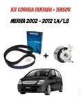 Kit correia dentada + tensor Meriva 2002 - 2012 1.0/1.8