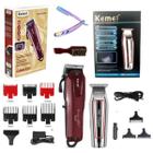 Kit Cortador Cabelo Kemei km 2600 Acabamento Kemei Hair Clipper KM 032